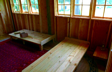 Bunk House Under Construction Inside